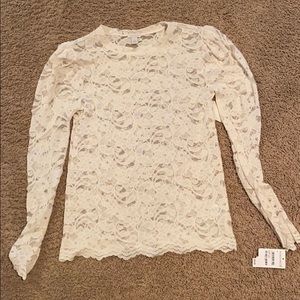 Lace Blouse NWT